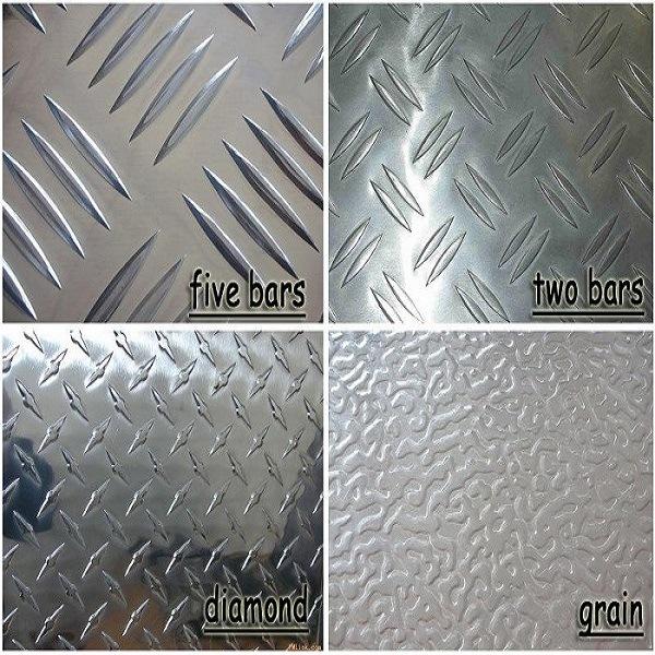 3003 5052 Diamond Aluminum Tread Plate Aluminium Sheet Coil