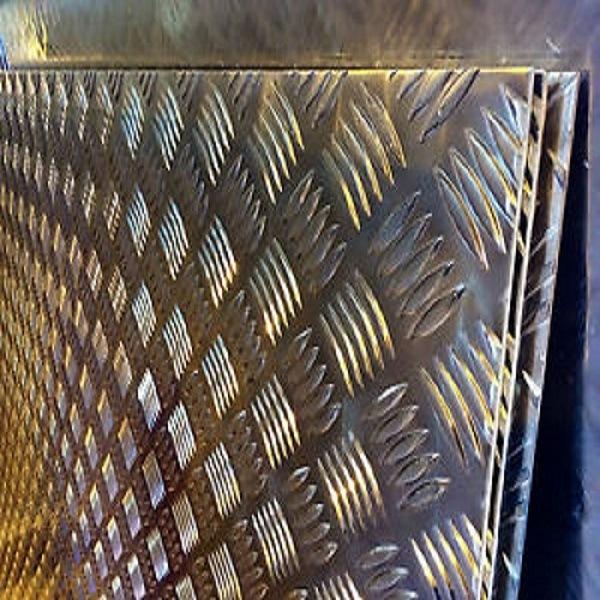 3003 H22 Aluminum Tread Plate Embossed Aluminum Sheet Coil 48 " X 120