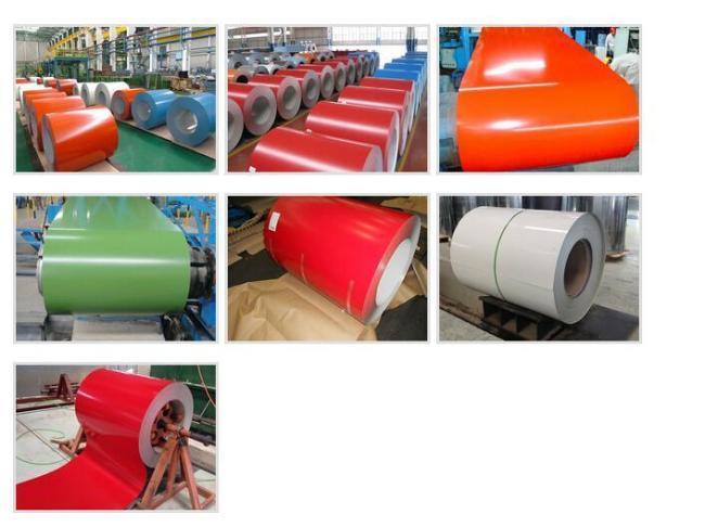 Dx51d Cold Rolled Base Galvanized Prepainted Color Coated Steel Coil PPGI