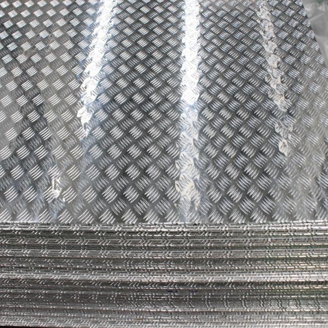 5052 3003 Brite Checker Aluminum Plate Bright Price Anti Slip Aluminium Sheet