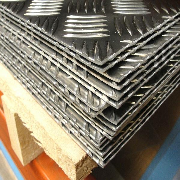 3003 1050 5052 5083 Diamond Aluminum Sheet Coil One Bar Aluminium Checkered Plate for Truck and Sidewalk