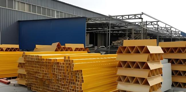 Pultruded Fiberglass Grating FRP GRP Pultrusion Profiles