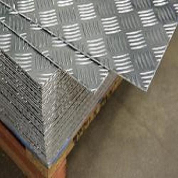 Commercial Grade 5052 Aluminum Sheet 4X8 Aluminium 3003 Five Bar Checker Plate for Trailer