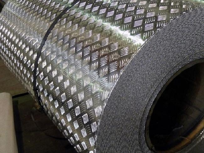 Aluminium Checkered Plate Five-Bar Tread Embossed Sheet Diamond Aluminum Tool Box Stairs Floor Plate Sheet