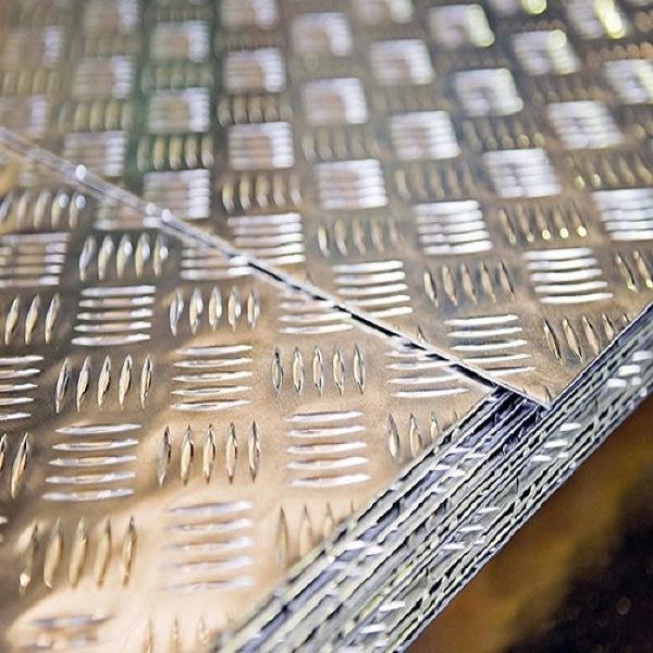 3 Bar 5 Bar Diamond Aluminium Checker Plate Embossed Brite Tread Aluminum Floor Plate Sheet 1060 5052 3003 5754