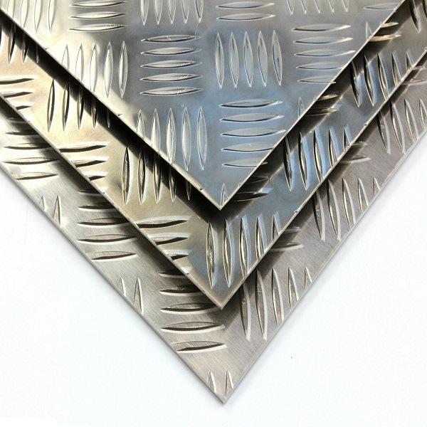 3003 1050 5052 5083 Diamond Aluminum Sheet Coil One Bar Aluminium Checkered Plate for Truck and Sidewalk