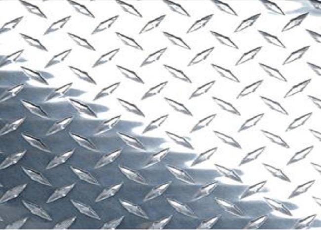 3003 1050 5052 5083 Diamond Aluminum Sheet Coil One Bar Aluminium Checkered Plate for Truck and Sidewalk