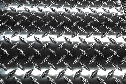 A1050 1060 1100 3003 3105 5052 Alloy 5 Bar Aluminium Checker Plate Anti-Slippy Aluminium Tread Plate