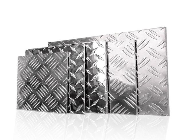 Commercial Grade 5052 Aluminum Sheet 4X8 Aluminium 3003 Five Bar Checker Plate for Trailer