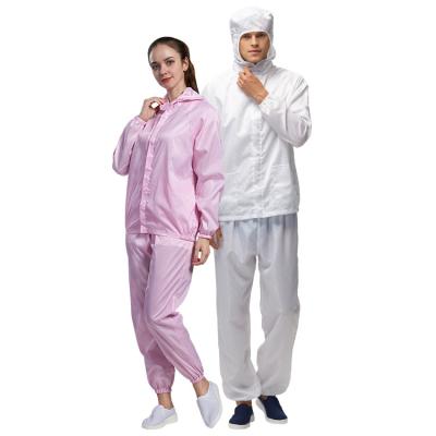 China ESD Manufacturer Cleanroom Anti Static Garments Apron Working Clothes for sale
