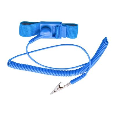China Electronic Anti Static ESD Wrist Strap Components Repair Stainless Steel for sale