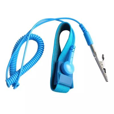 China Polyester Anti Static ESD Wrist Strap For Sensitive Electronics Repair Tools for sale