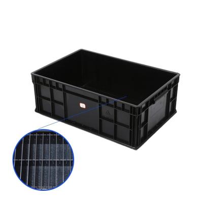 China Cleanroom Durable ESD Antistatic Storage Boxes Stackable Size 200*130*90mm for sale