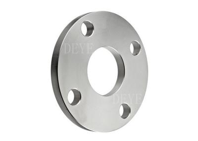 China BS DIN Stainless Steel Pipe Flange PN10 PN16 Flat Face Slip On Flange for sale