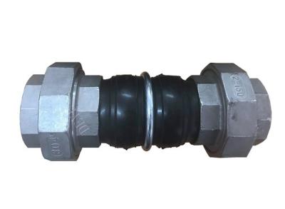 China PN16 CL150lbs Rubber Expansion Joint  With Fittings Union for sale
