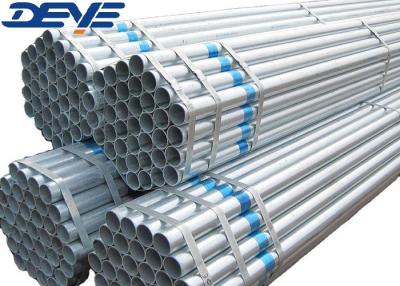 China 5m-14m Zinc Coated Galvanized  Steel Pipe tubes for sale