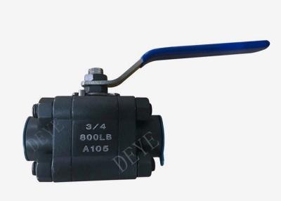 China 800lbs Oil Gas Valve Forged Steel Ball Valve With NPT BSPT BV-800-3-4N for sale