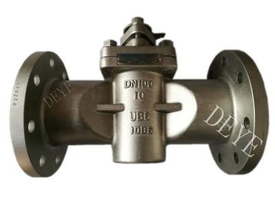 China Stainless Steel Oil Gas Valve Alloy Steel Plug Valve With PN16 PN25 PN40 PN64 PV-010-DN100 for sale