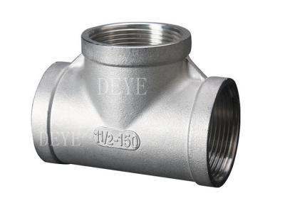 China 316 Stainless Steel Screwed Threaded Pipe Fittings With NPT for sale