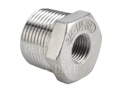 China SS316 SS304 150PSI Screw Threaded Pipe Fittings for SS Heavy Hex Bushing for sale