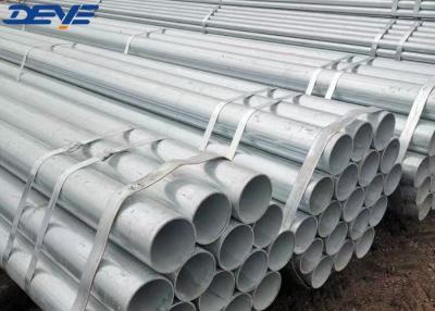 China HDG Seamless Welded Pipes Hot Dipped Galvanized With PE BE BSPT NPT for sale