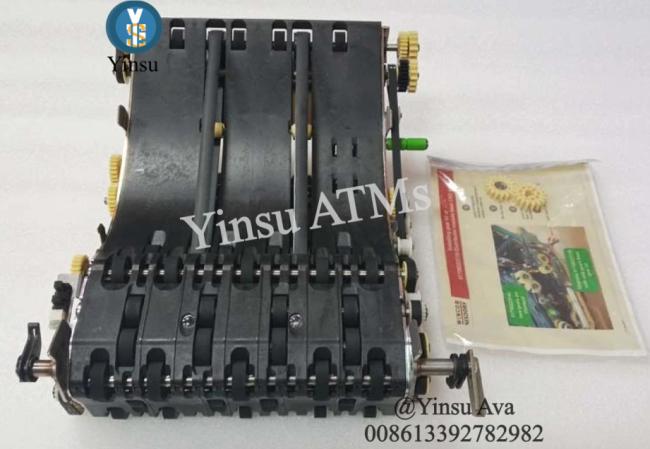 Detailed component view of ATM distributor module