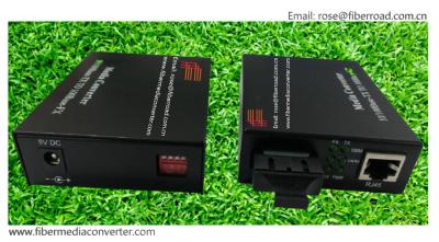 China 10/100M Fiber Media Converter With Dip Switch , FE TYPE, Support LFP for sale