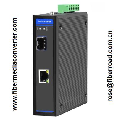 China 1x10/100/1000Base-TX to 1x1000Base-FX Industrial Fiber Media Converter (PoE in Optional)  FR-7N3101& FR-7N3101P for sale