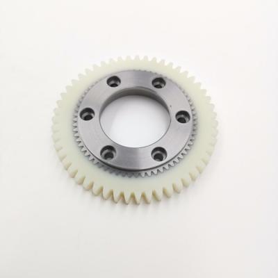 China Light White Water Roller Driven Nylon Gear KBA 105 Offset Press Parts Printing Suppliers for sale
