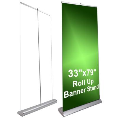 China Deluxe Pop Up Display Stands 6.5Kg Retractable Banner Displays for sale