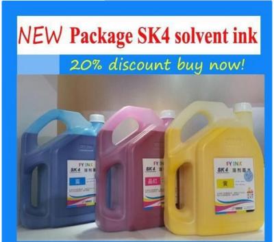 China Infiniti Sk4 Eco Solvent Digital Print Ink 25mN - 38mN / m Surface Tension for sale