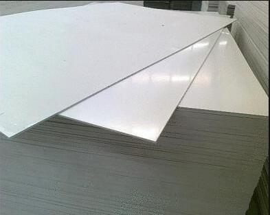 China PVC Celuka Hard Foam Sheets , Indoor Decoration White PVC Sheet for sale