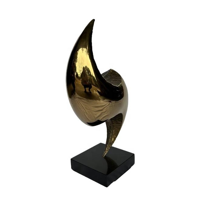 Hot products Chinese factory stainless steel design indoor sculpture for home