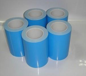 China Cinta adhesiva térmica acrílica azul de alta fuerza de unión 0.8W/MK en venta
