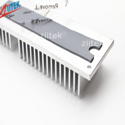 Chine Protection thermique de Gap de silicone du gris 3,0 G/Cc 35 Shore00 pour l'équipement du réseau à la maison et petit de bureau à vendre
