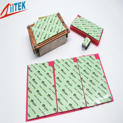 China 2.0 W/mK Ultrasoft CPU Heatsink Pad , Green Thermal Silicone Pads TIF100-20-07E thermal gap filler 45 Shore 00 for sale