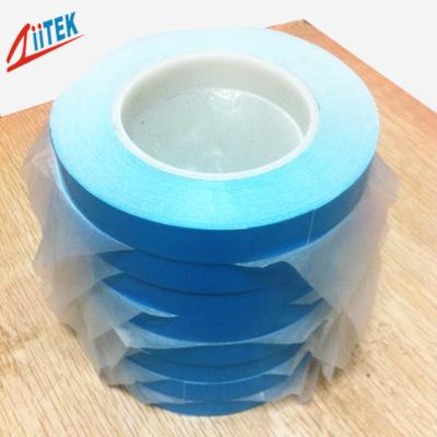 China la cinta adhesiva termal de la impedancia termal baja azul para las aletas de enlace de la disipación de calor 10