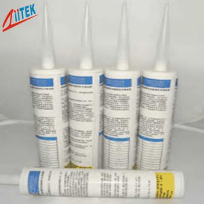 China High Adhesion And Insulation TIS580-12 White Silicone Thermally Conductive Adhesive 1.2W/mK -60～250℃ UL94 V-0 for sale