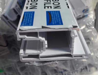 China Milk White UPVC 70 Micron Extrusion Profile Protection Tape for sale