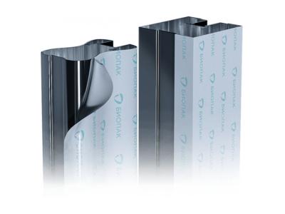 Chine bande blanche noire de protection de châssis de fenêtre de film protecteur de PE de 1220mm à vendre