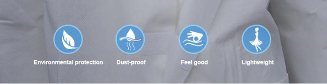 Free sample Industry safety protective disposable nonwoven SMS coveralls with hood