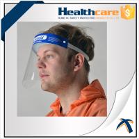 China Hospital Protection Disposable Full Face Shields , Safety Medical Face Shield Visor for sale