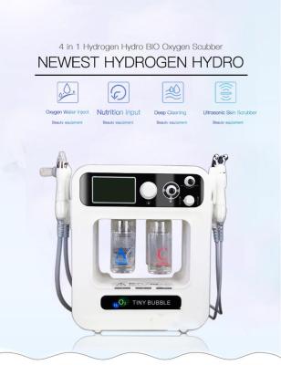 China Descasque o tratamento 4 em 1 máquina do oxigênio do hidrogênio para o levantamento de cara do rejuvenescimento da pele à venda