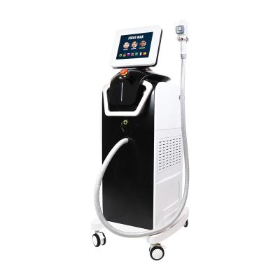 China New Permanent Hair Removal 1800W Fiber Coupled Laser Hair Removal Machine For Bikini Area for sale