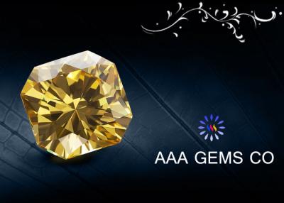 China Yellow / Green / Garnet Jewelry Moissanite Fancy Cutting Shap for sale