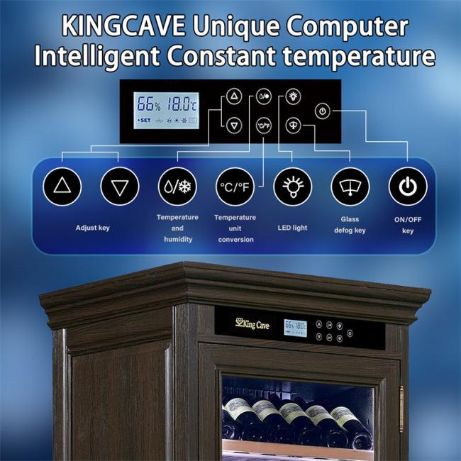 Brown Wood Frame Bar Drinks Cabinet Kitchen Wine Cooler With Locker Brown Wood Frame Bar Drinks Cabinet Kitchen Wine Cooler With Locker