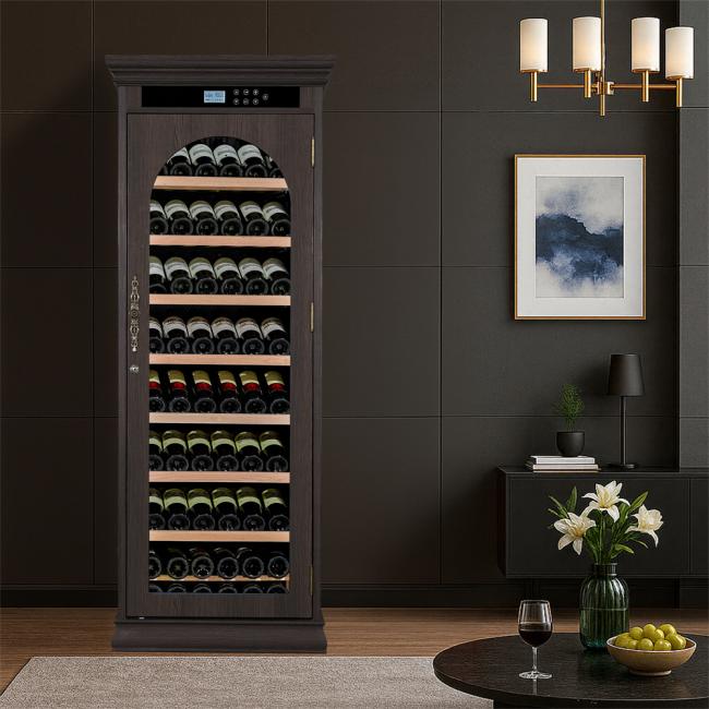 Digital control panel of wine cooler