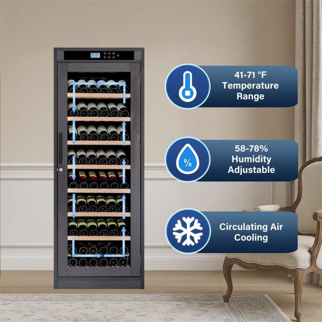 Large Capacity Kitchen Wine Cooler energy efficiency rating