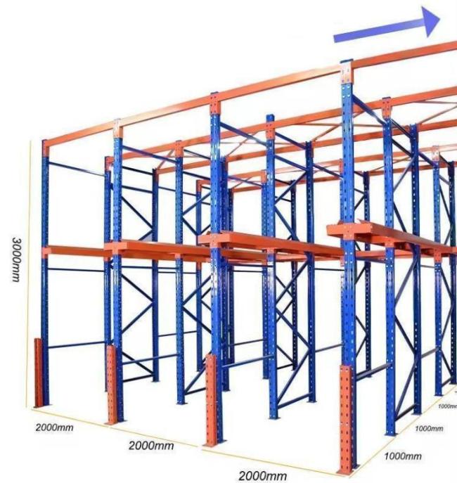 Industrial Selective Storage Shelves Steel Warehouse Pallet Rack Shelf Heavy Duty
