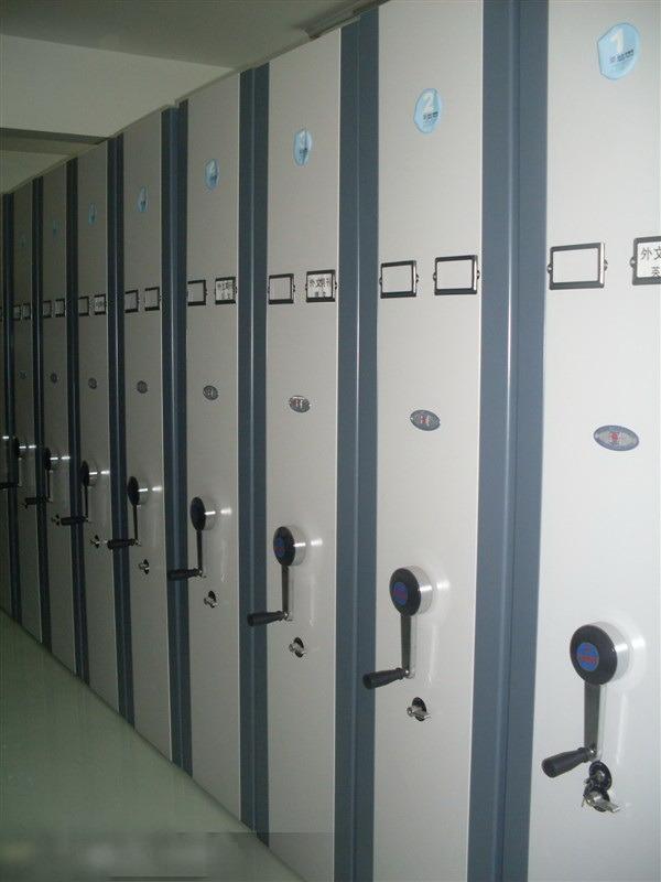 Electric Movable Racking Mobile Heavy Duty Storage Pallet Rack for File Library